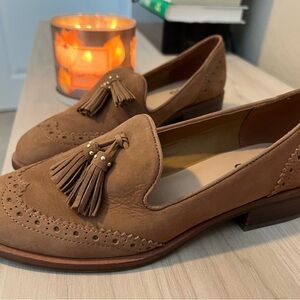 Aldo Tan Tassel Loafers for Women